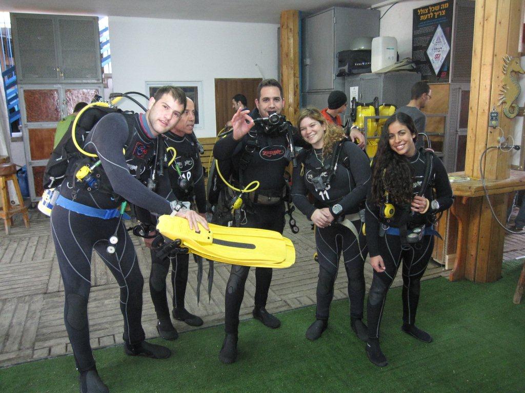 קורס צלילה בתל אביב